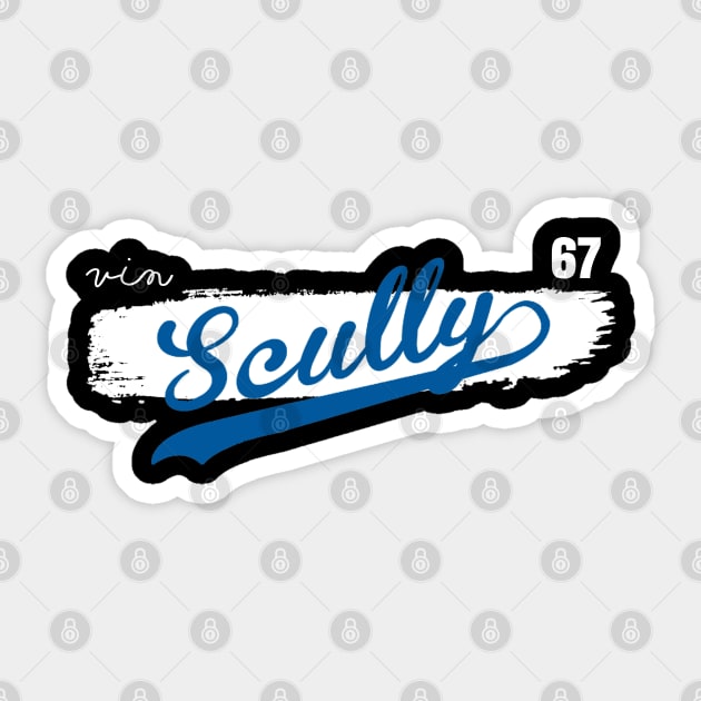 Scully 67 Sticker by nikalassjanovic